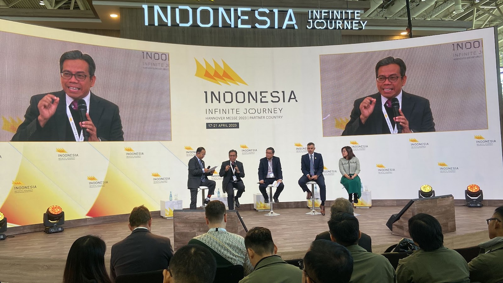 Hannover Messe 2023 Conference :  The Main Country for Manufacturing Sector Investment is Now Indonesia