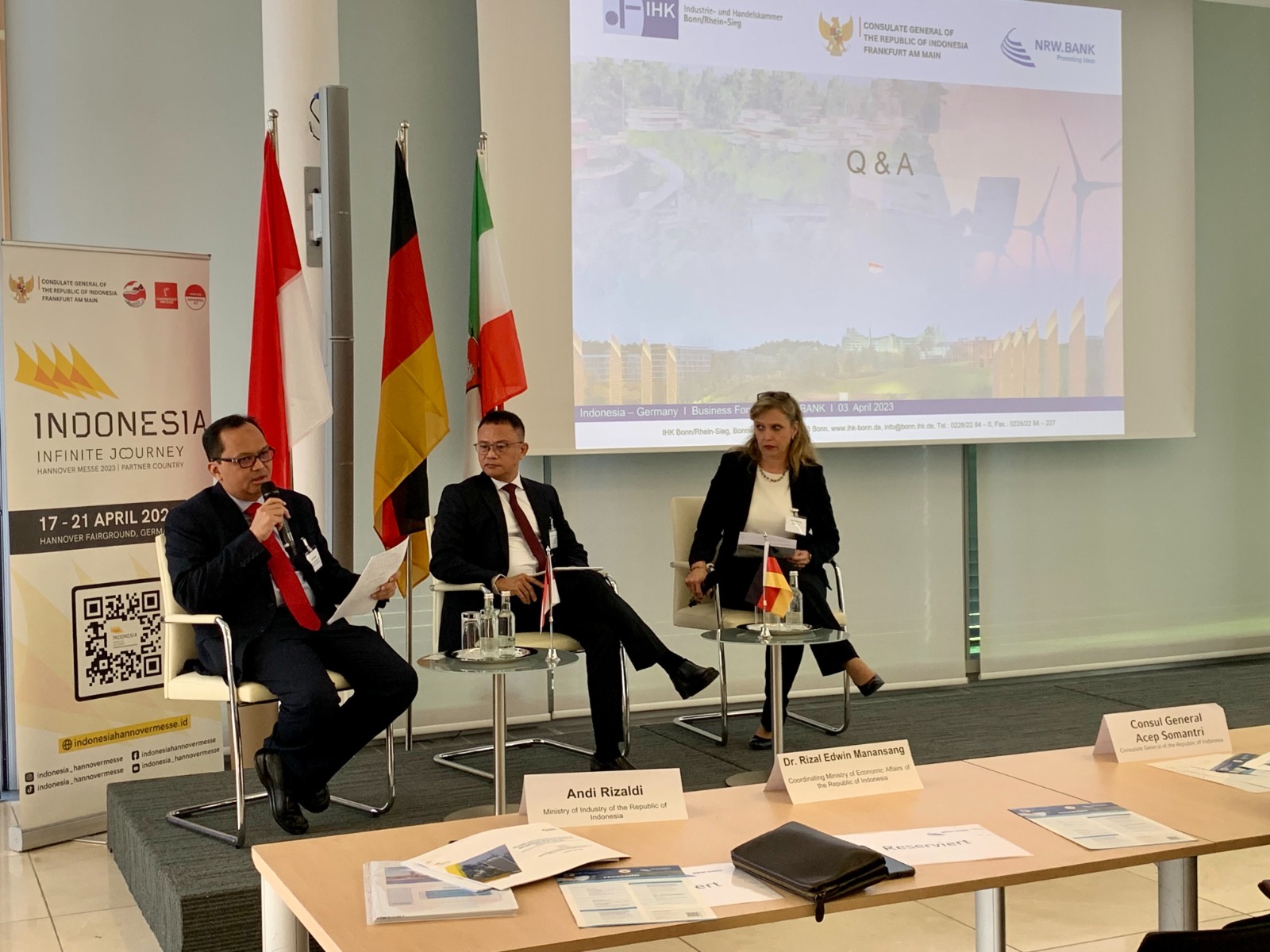 Promoting Indonesia as a Partner Country for Hannover Messe 2023, the Ministry of Industry Encourage Opportunities for Strategic Sectors Cooperation of Germany and Indonesia.